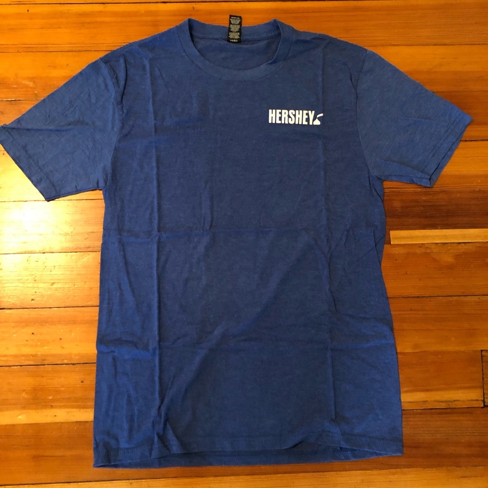 District Blue Graphic Tee with Hershey logo